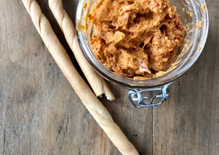 Créer des étapes Tartinade au chorizo à la maison