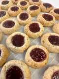 Hazelnut Thumbprint Cookies