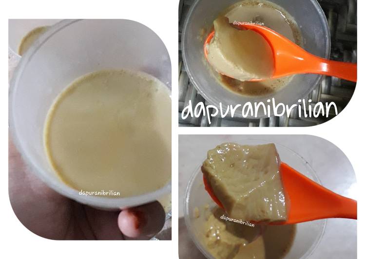 Silky custard pudding batita cuma 3bahan#siapramadhan