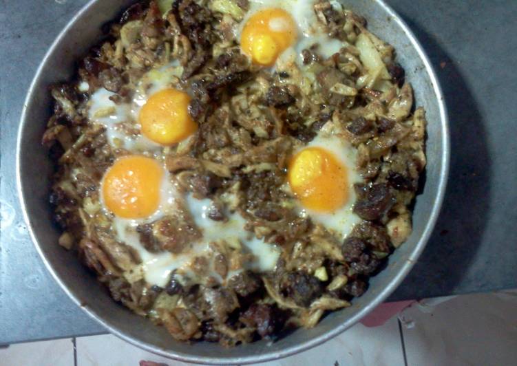 Recipe of Favorite Chicken Spicy Sisig