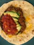 Double Bean Taco Diablo