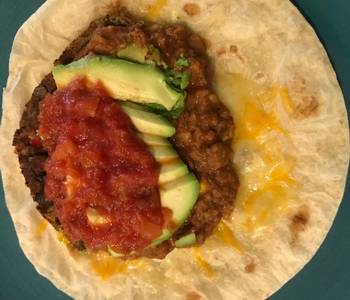 The New Way Making Recipe Double Bean Taco Diablo Very Delicious