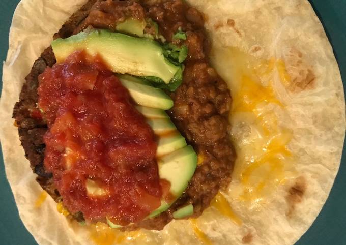 Recipe of Ultimate Double Bean Taco Diablo