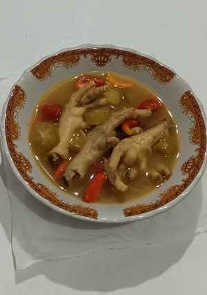 Foto resep Asem-asem Ceker Ayam