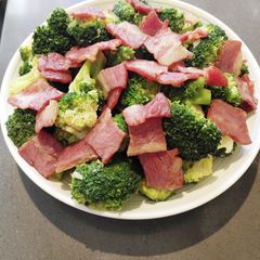 Sauteed Broccoli with Bacon A picture of Sauteed Broccoli with Bacon.