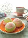 UNICORN RAINBOW PASTRY MOONCAKE (Spiral mooncake)