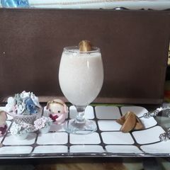 Chikoo shake A picture of Chikoo shake.