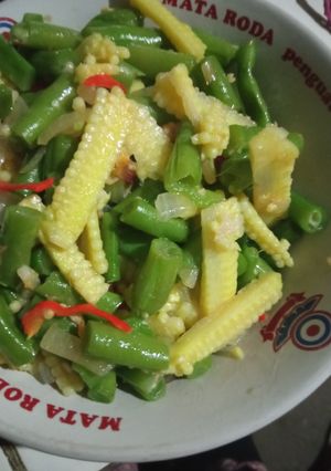 Foto resep Tumis buncis putren