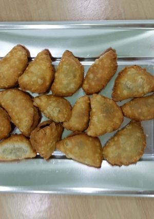 صورة لوصفة طريقة عمل سمبوسك هش