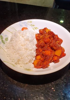 Foto resep Keema Curry (veg version)
