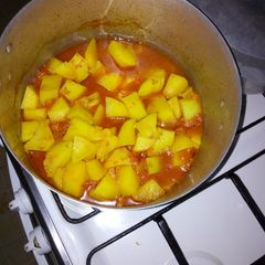A picture of Potatoes stew# 4 weeks challenge.