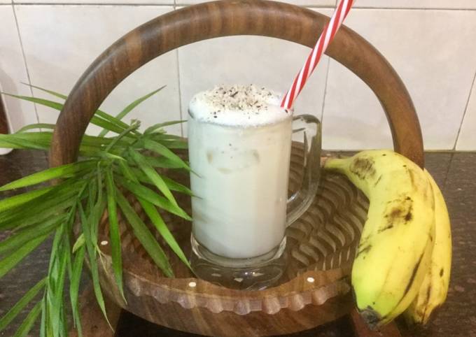 Coconut Banana Ice Cream Smoothie