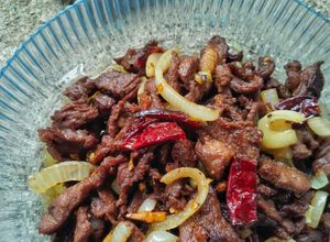 Gambar Daging kicap cili kering