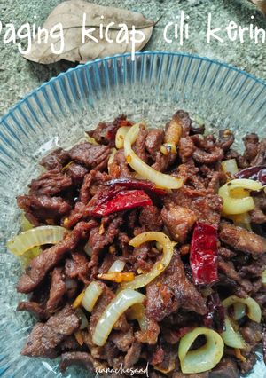 Gambar Daging kicap cili kering