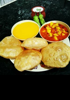 રસ પૂરી રેસીપી મુખ્ય ફોટો