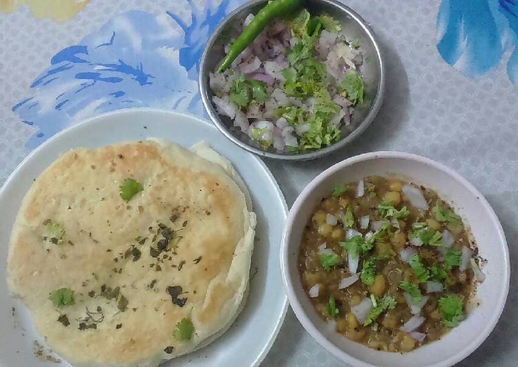 Recipe of Any-night-of-the-week Special chana kulcha
