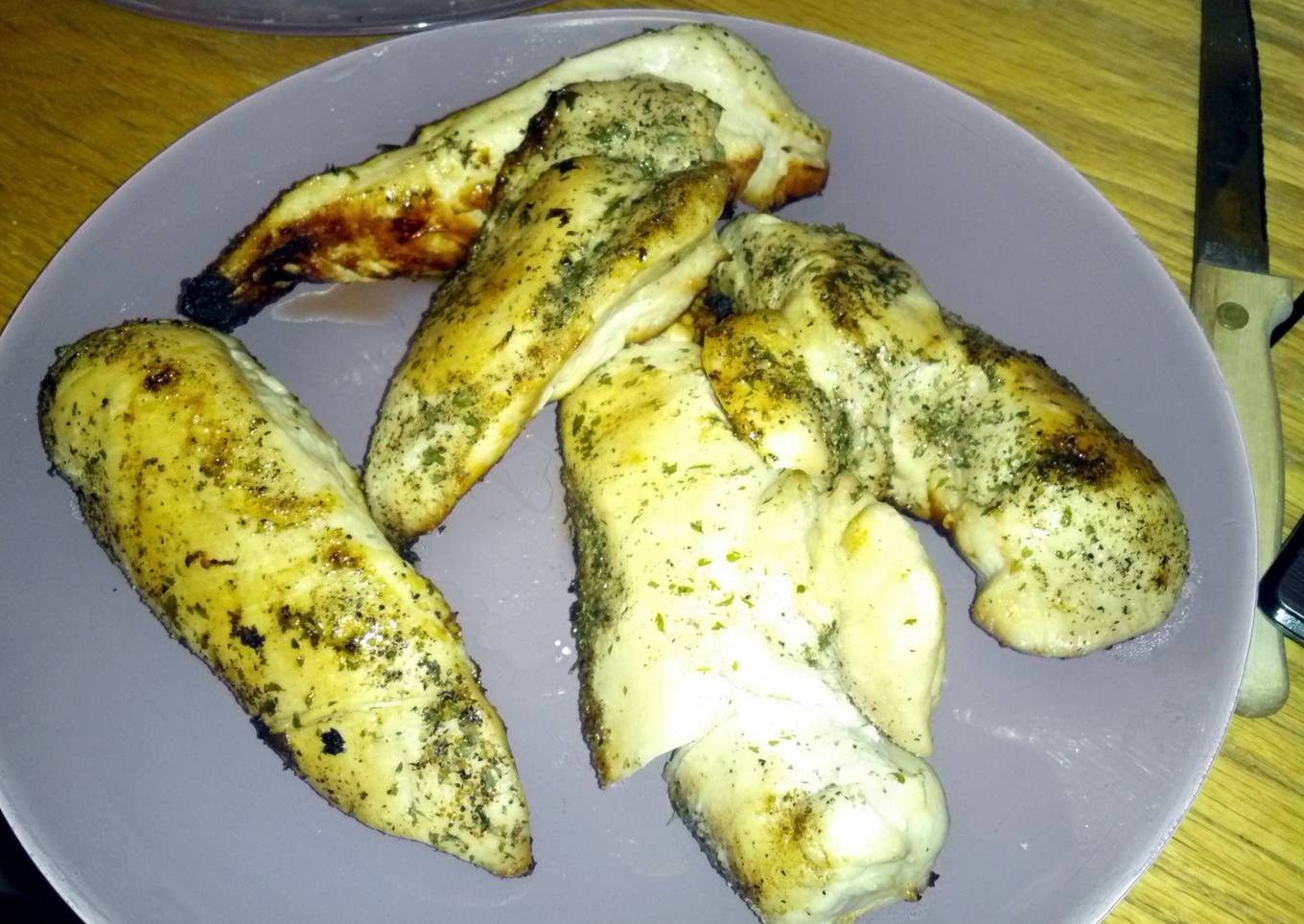 Lemon herb chicken