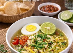Foto resep Soto Ayam Bening, Tanpa Minyak