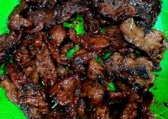 Sapi Panggang Manis Pedas pake Teflon