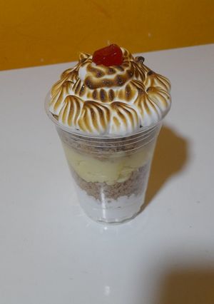 Una foto de Postre de limón y cookies de chocolate