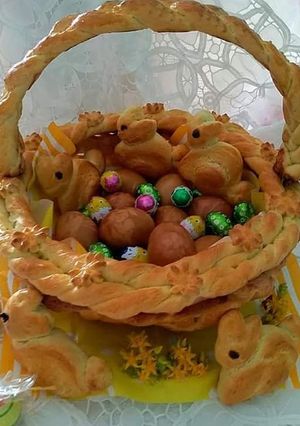 Foto di Cesta di Pasqua🐇🐥🐇🐥