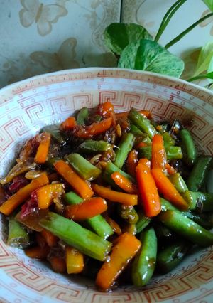 Foto resep Tumis asem - asem buncis wortel