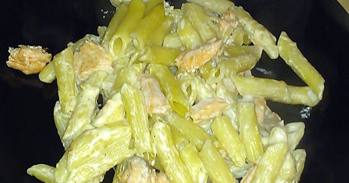 Pasta and Salmon Bake Recipe by Louitsa Cookpad