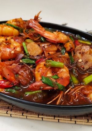 Foto resep Udang Saus Padang