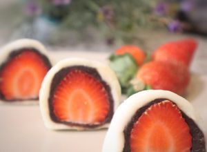 Foto resep Mochi with Choco Strawberry