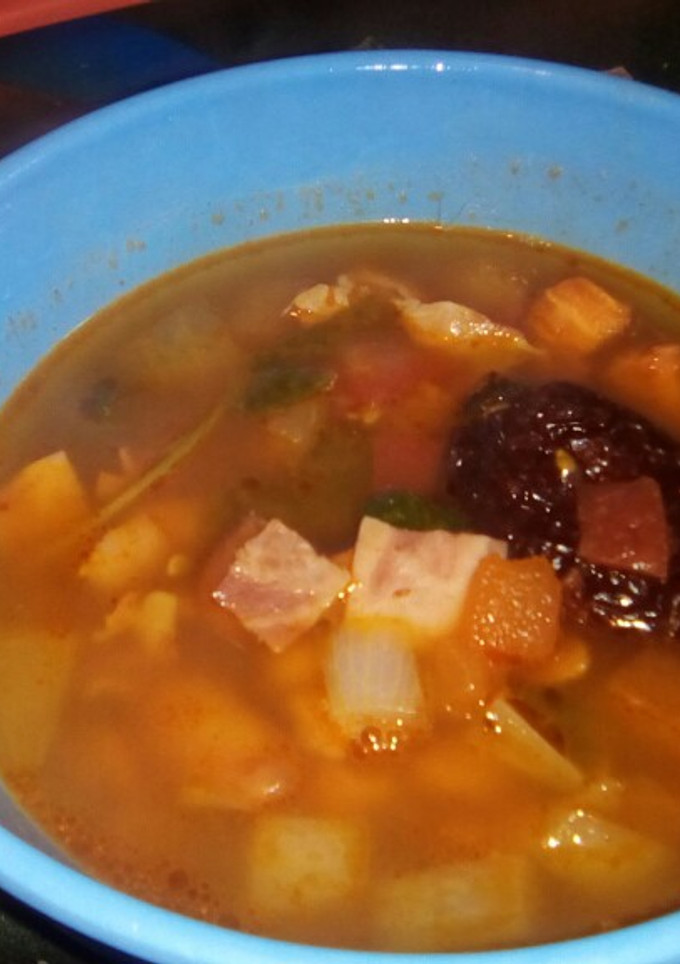 Una foto de Frijoles charros (sencillos)