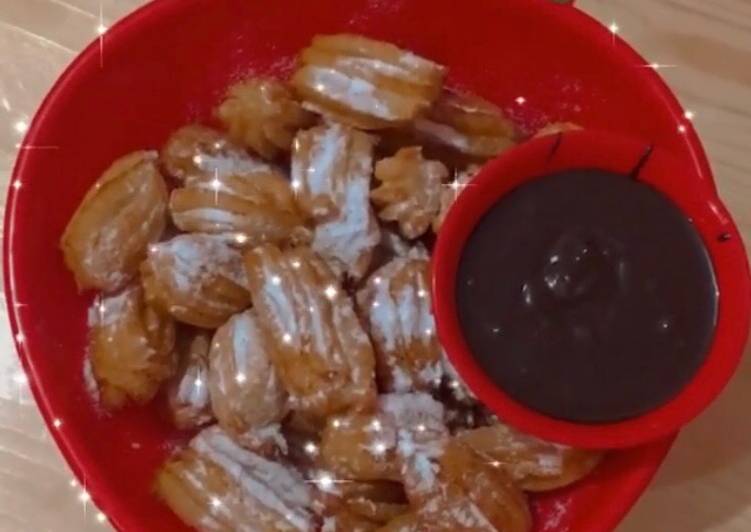 Resep Churros Mini Enak Terbaru