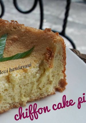 Foto resep Chiffon cake pisang