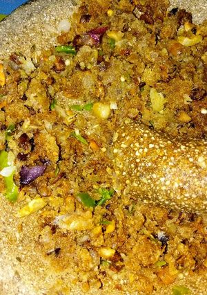 Foto resep Sambal oncom kriuk