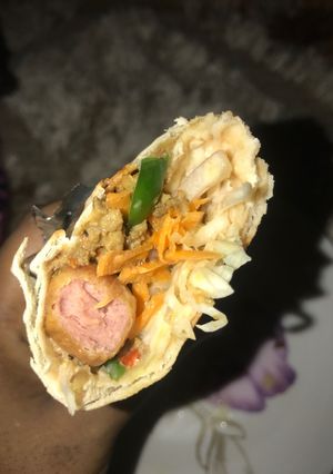 A picture of Shawarma.