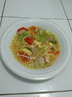 Foto resep Mie kuah praktis