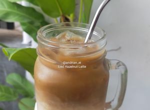 Foto resep Iced Hazelnut Latte
