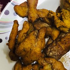 Potato pakoras # Ramzan Special !!!! A picture of Potato pakoras # Ramzan Special !!!!.