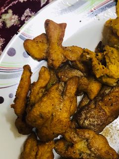 A picture of Potato pakoras # Ramzan Special !!!!.