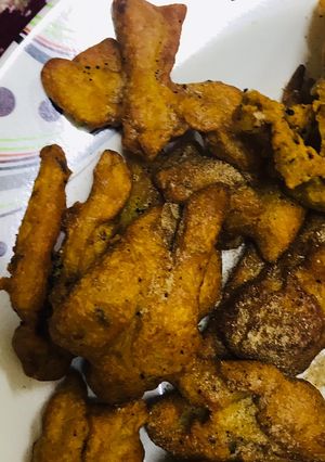 A picture of Potato pakoras # Ramzan Special !!!!.