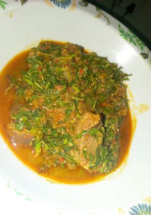 A picture of Spinach Soup.