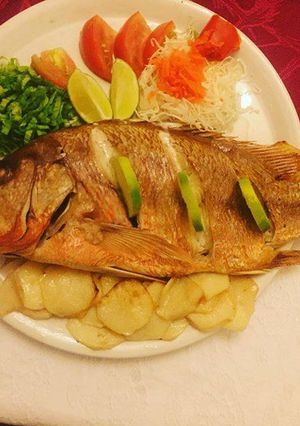 Una foto de Pargo Frito