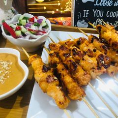 A picture of Thai Chicken Satay.