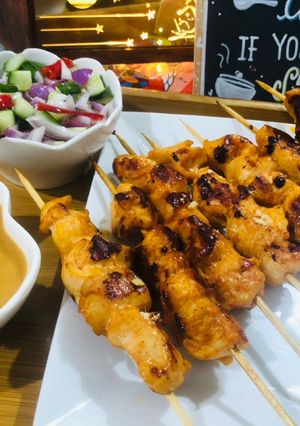 A picture of Thai Chicken Satay.