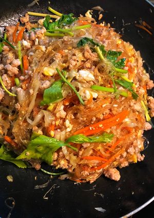 รูปของ ผัดวุ้นเส้นหมูสับ