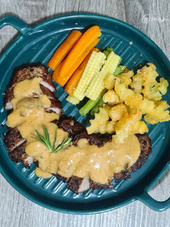 Foto resep Pelengkap untuk Steak (mix veggie + French Fries)