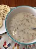 Wild Mushroom and Miso Soup (Vegan)