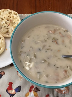A picture of Wild Mushroom and Miso Soup (Vegan).