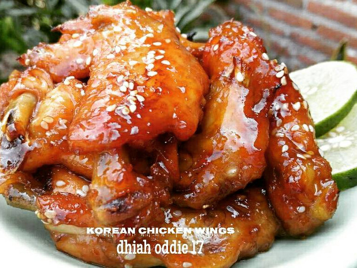 Ternyata begini lho! Cara termudah memasak Korean chicken wings  spesial