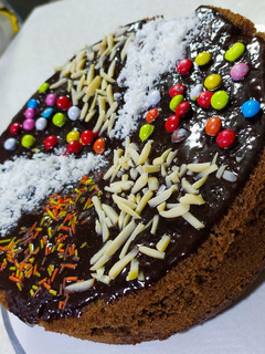 عکسی از دستور کیک خیس شکلاتی با گاناش 🍮