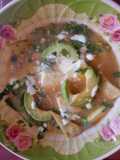 Deliciosa sopa de tortilla